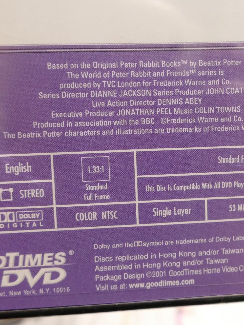 The Peter Rabbit Double -Feature Collection DVD - Picture 3 of 5